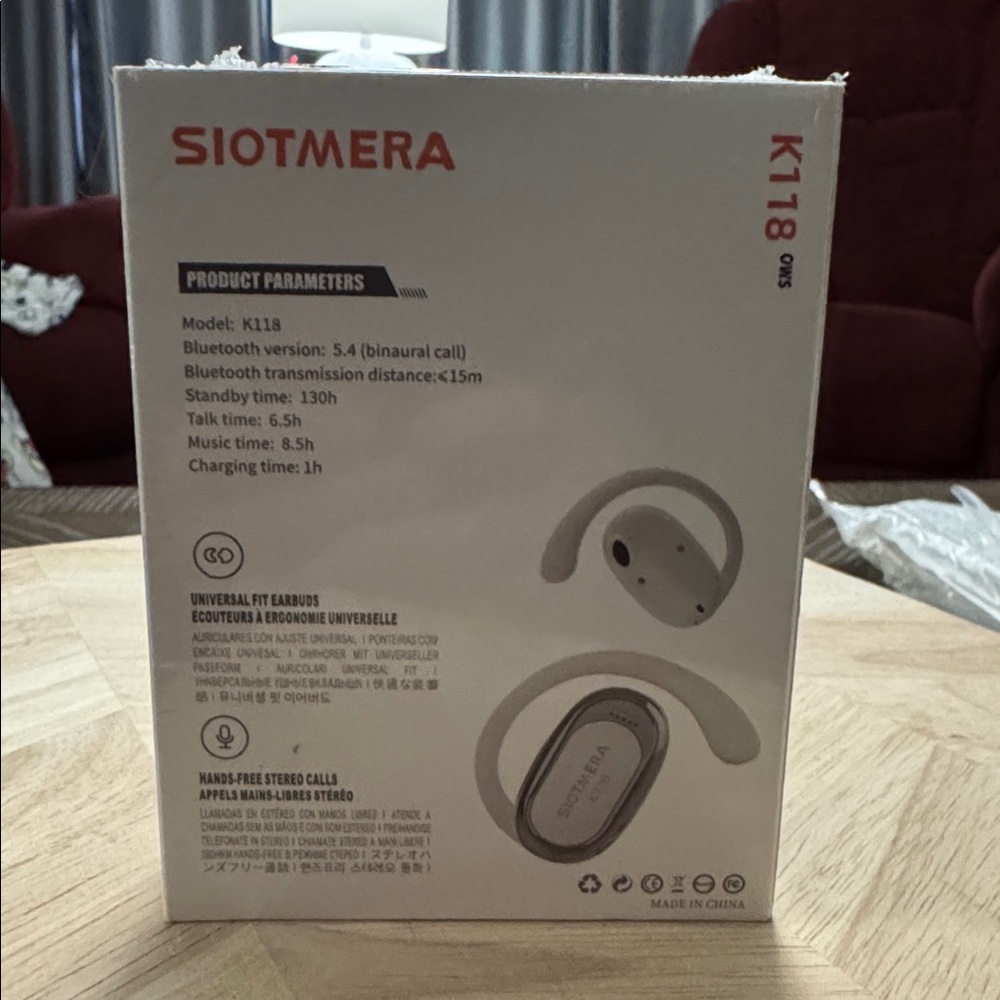 SIOTMERA Wireless Earbuds with Charging Case - Picture 2 of 2